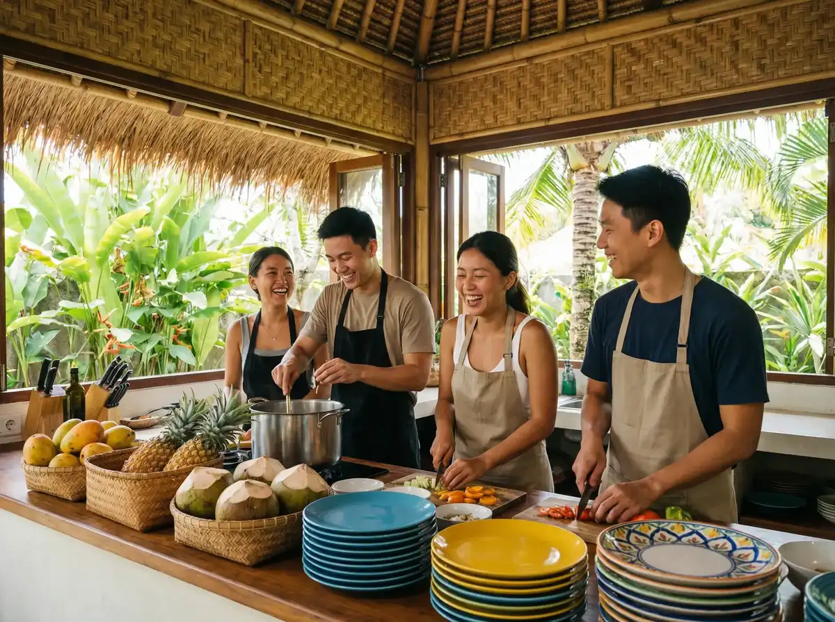 爱情岛_精华帖子_资源分享_爱情岛官网入口 嘉宾们在热带厨房一起做饭